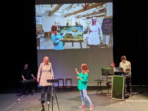 Rosetta Code by Improbotics at The Cockpit Theatre, Camden Fringe 2021 - Photo by Erika Hughes