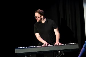 Jordan Clarke - Rosetta Code by Improbotics at The Cockpit Theatre, Camden Fringe 2021 - Photo by Lidia Crisafulli