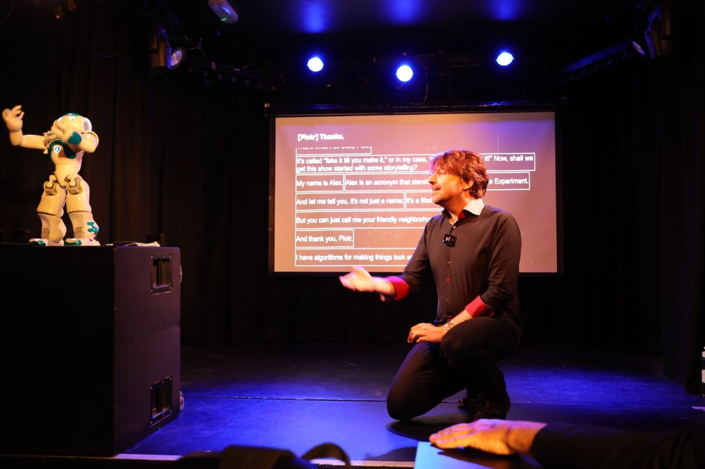 Improbotics at Komedia, Brighton Fringe, 26 May 2024. Photo William Ranieri