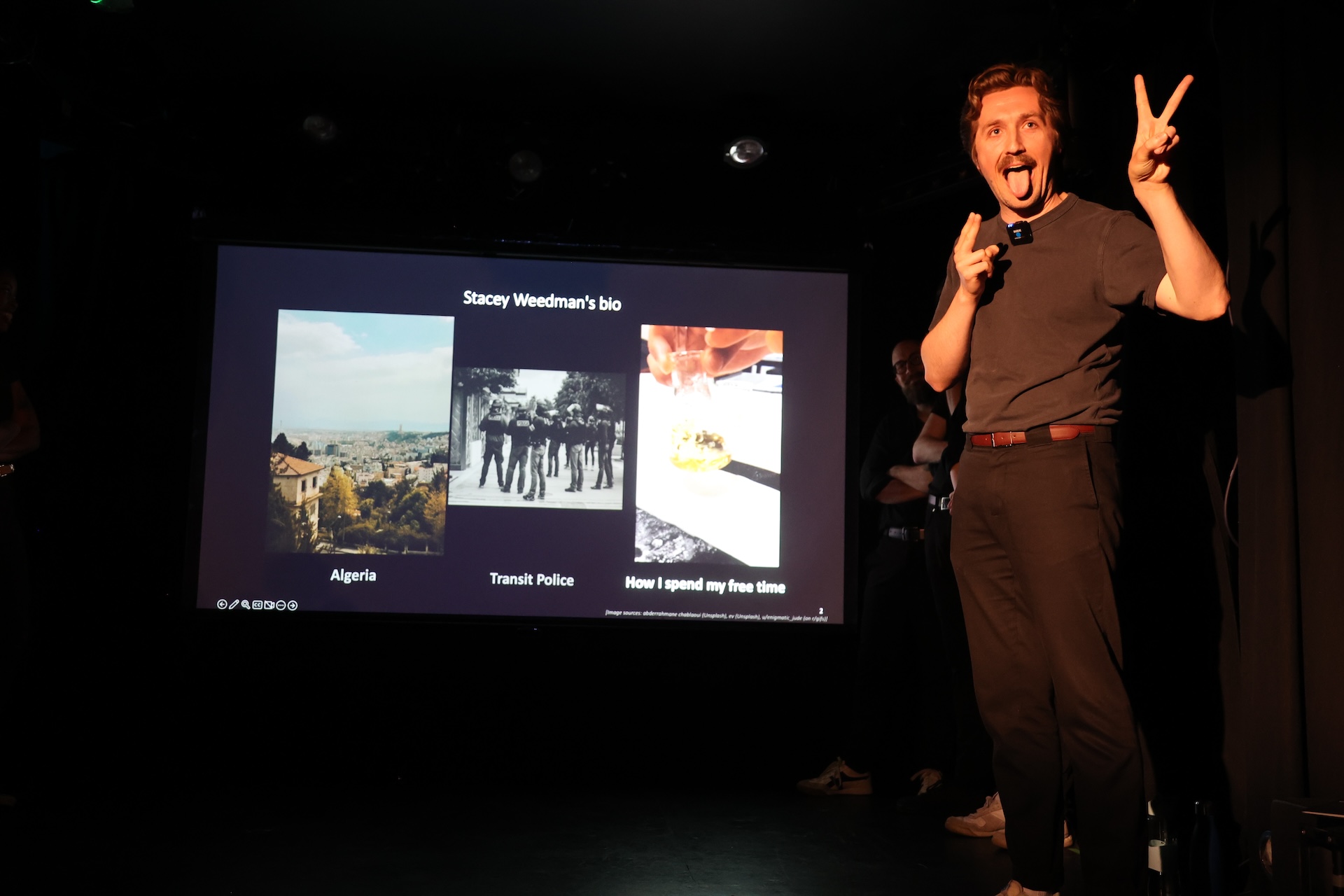 Improbotics at Komedia, Brighton Fringe, 26 May 2024. Photo William Ranieri