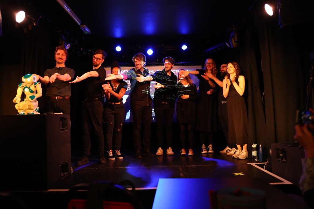 Improbotics at Komedia, Brighton Fringe, 26 May 2024. Photo William Ranieri